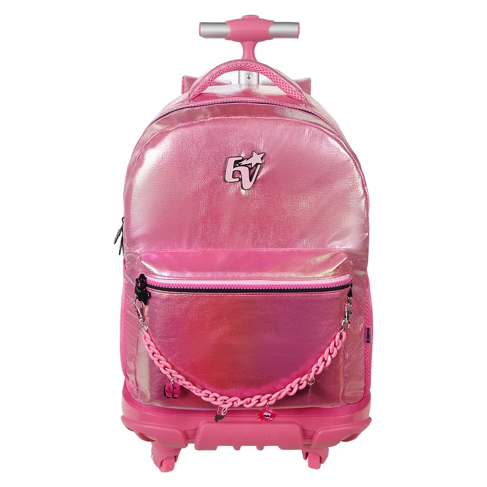 Mochila de Rodinhas 4 Rodas com Alças Escolar 17 EV Tween