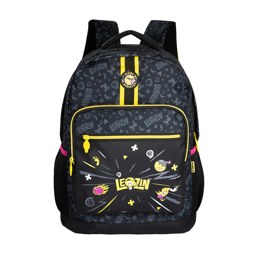 Mochila Escolar Juvenil Léozin Multiverso Rosa