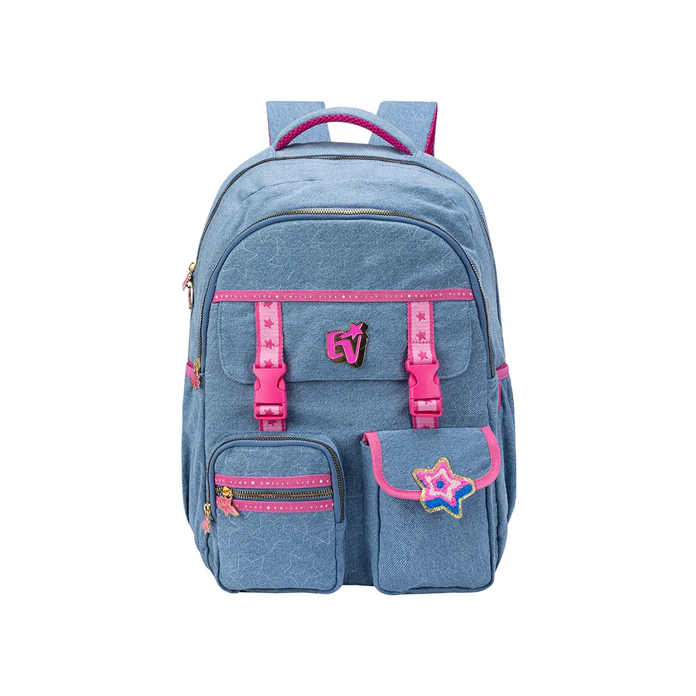 Mochila Escolar Juvenil EV Jeans