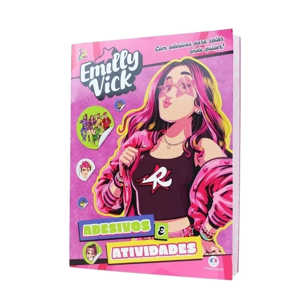 Livro de Atividades e Adesivos EV